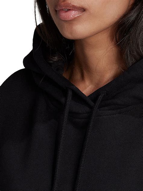 oversized adidas hoodie zwart